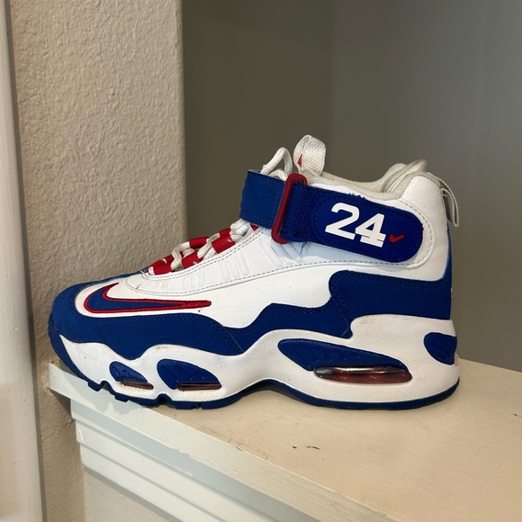 Nike Air Griffey Max 1 (GS) Royal Blue White Size 5Y FD1025 Youth - Picture 4 of 9